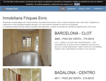 Tablet Screenshot of finquesenric.com